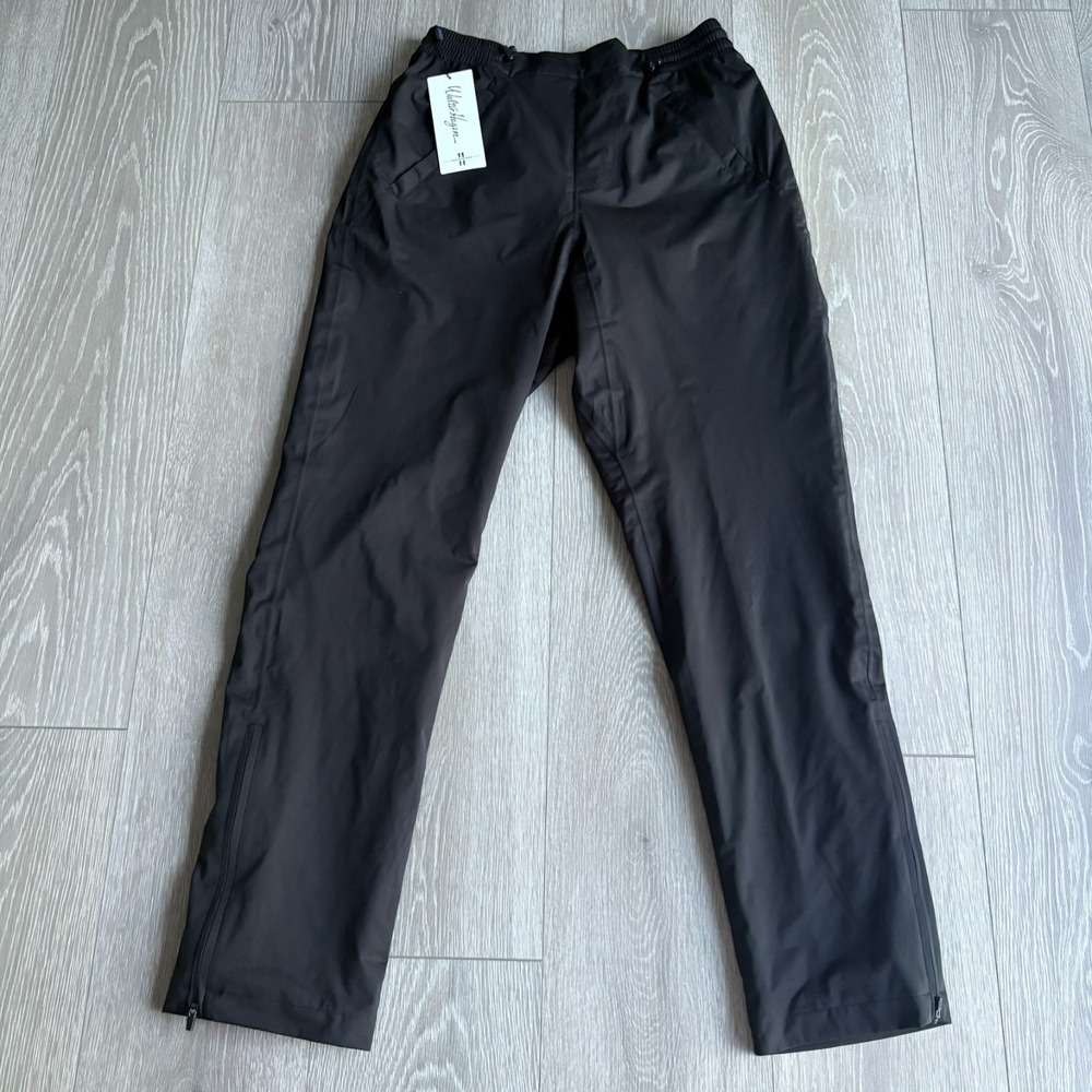 NWT Walter Hagen Womens Black Waterproof Performance 11 Golf Rain‎ Pants Size S